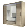 Armoire Closico Pallor II, Nombre d'étagères: 5, 215x180x58cm