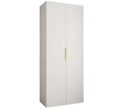 Armoire Como 4 a portes battantes H. 245 x L. 100 x P. 40, 2 portes