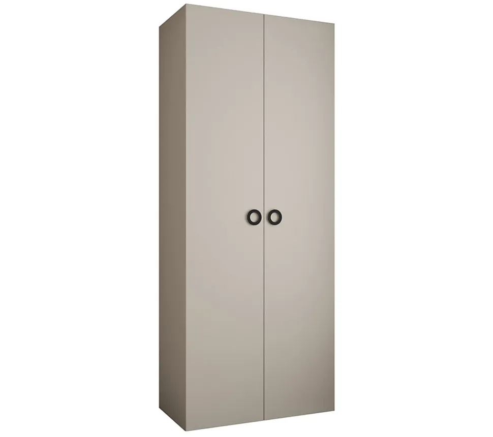 Armoire Como 1 a portes battantes H. 245 x L. 100 x P. 50, 2 portes