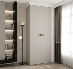 Armoire Como 1 a portes battantes H. 245 x L. 100 x P. 50, 2 portes
