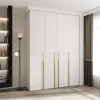 Armoire Como 3 a portes battantes H. 245 x L. 180 x P. 40, 4 portes
