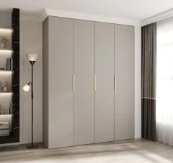 Armoire Como 4 a portes battantes H. 245 x L. 190 x P. 50, 4 portes