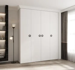 Armoire Como 1 a portes battantes H. 245 x L. 200 x P. 40, 4 portes