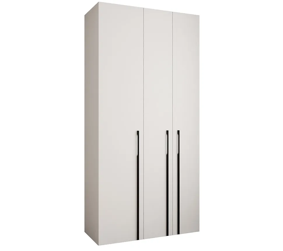 Armoire Como 3 a portes battantes H. 245 x L. 120 x P. 50, 3 portes