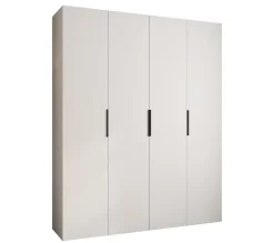 Armoire Como 4 a portes battantes H. 245 x L. 200 x P. 40, 4 portes
