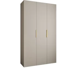 Armoire Como 4 a portes battantes H. 245 x L. 140 x P. 50, 3 portes