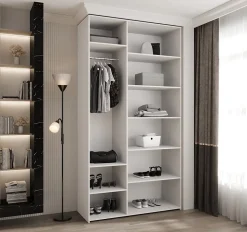 Armoire Como 3 a portes battantes H. 245 x L. 130 x P. 50, 3 portes