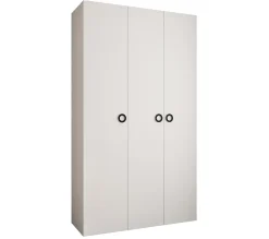 Armoire Como 1 a portes battantes H. 245 x L. 140 x P. 50, 3 portes