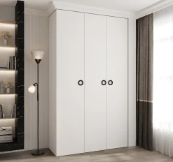 Armoire Como 1 a portes battantes H. 245 x L. 140 x P. 50, 3 portes