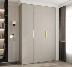 Armoire Como 4 a portes battantes H. 245 x L. 160 x P. 40, 3 portes