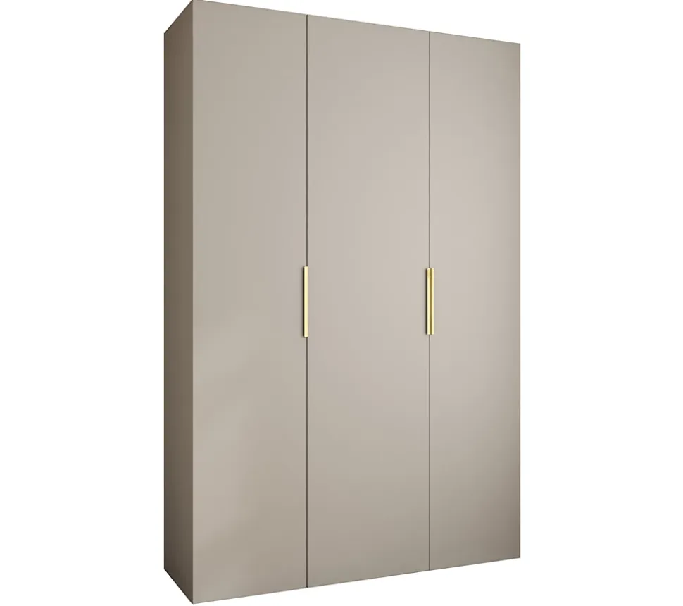 Armoire Como 4 a portes battantes H. 245 x L. 160 x P. 40, 3 portes