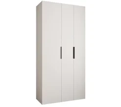 Armoire Como 4 a portes battantes H. 245 x L. 120 x P. 40, 3 portes