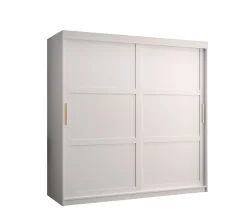 Armoire coulissante Ramiro 1 180, profondeur 62 blanc