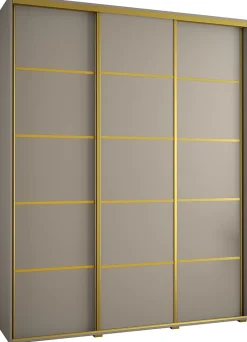 Armoire Dakota 4 a portes coulissantes 190/45/235,3 portes