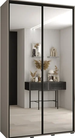 Armoire Dakota 2 a portes coulissantes 140/45/235,2 portes