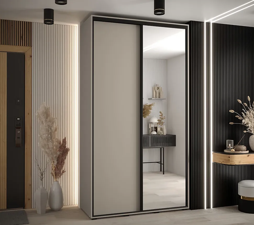 Armoire Dakota 3 a portes coulissantes 140/60/235,2 portes