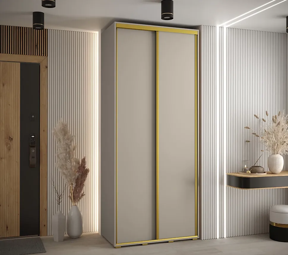 Armoire Dakota 1 a portes coulissantes 120/60/235,2 portes