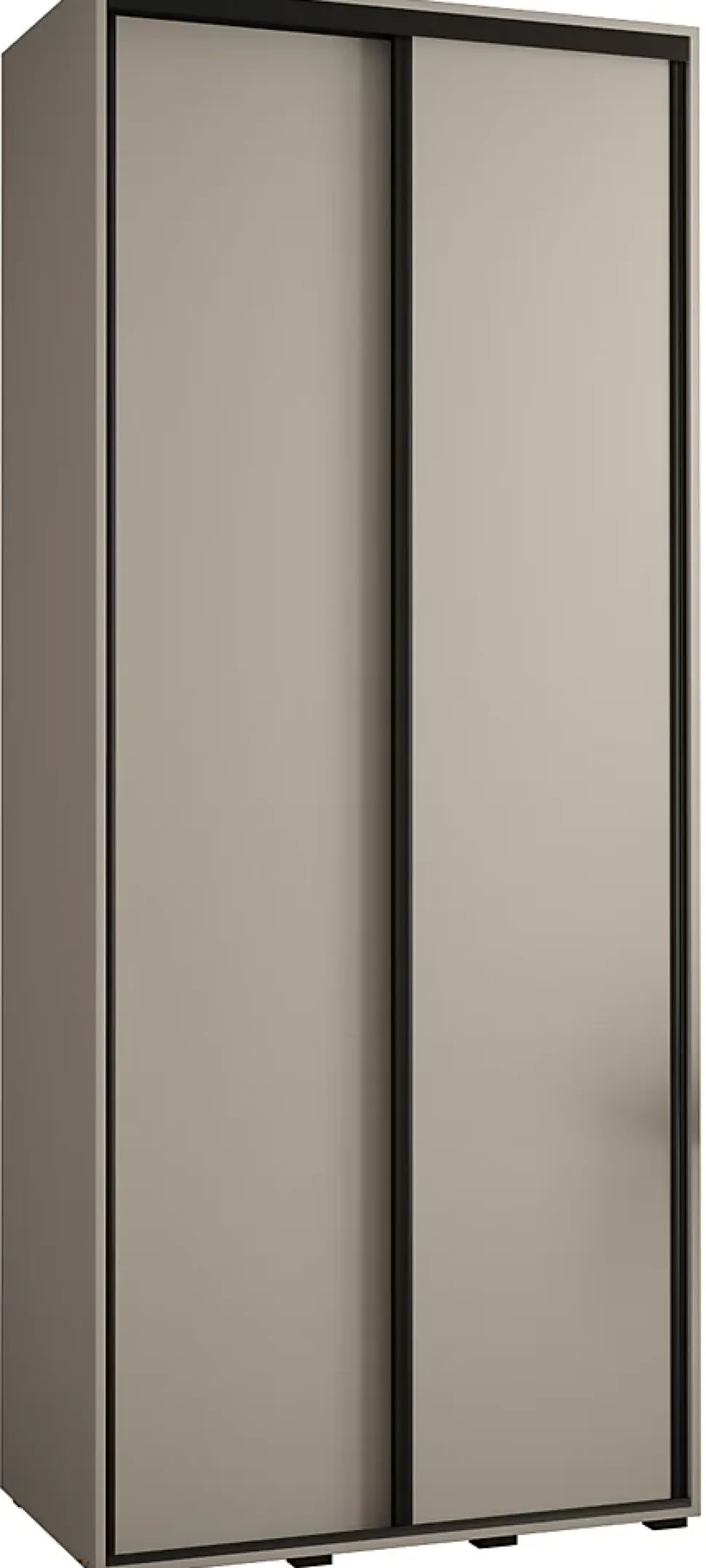 Armoire Dakota 1 a portes coulissantes 100/45/235,2 portes
