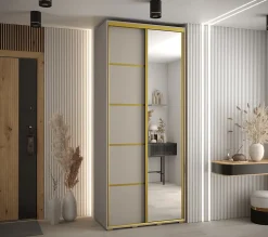 Armoire Dakota 5 a portes coulissantes 100/45/235,2 portes