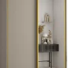 Armoire Dakota 3 a portes coulissantes 130/45/235,2 portes