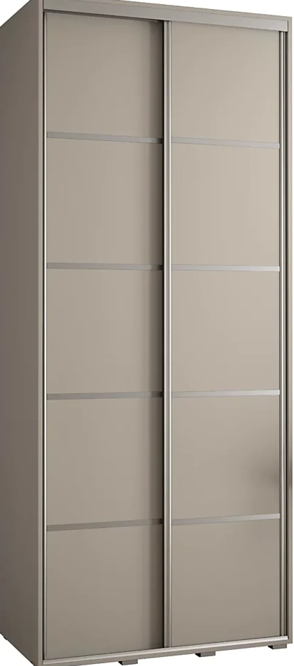 Armoire Dakota 4 a portes coulissantes 120/60/235,2 portes