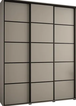 Armoire Dakota 4 a portes coulissantes 190/60/235,3 portes