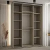 Armoire Dakota 4 a portes coulissantes 160/60/235,3 portes