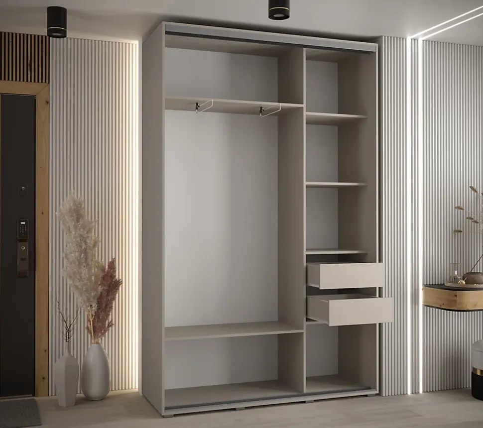 Armoire Dakota 4 a portes coulissantes 150/45/235,3 portes