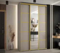 Armoire Dakota 5 a portes coulissantes 160/45/235,3 portes
