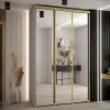 Armoire Dakota 2 a portes coulissantes 150/60/235,3 portes