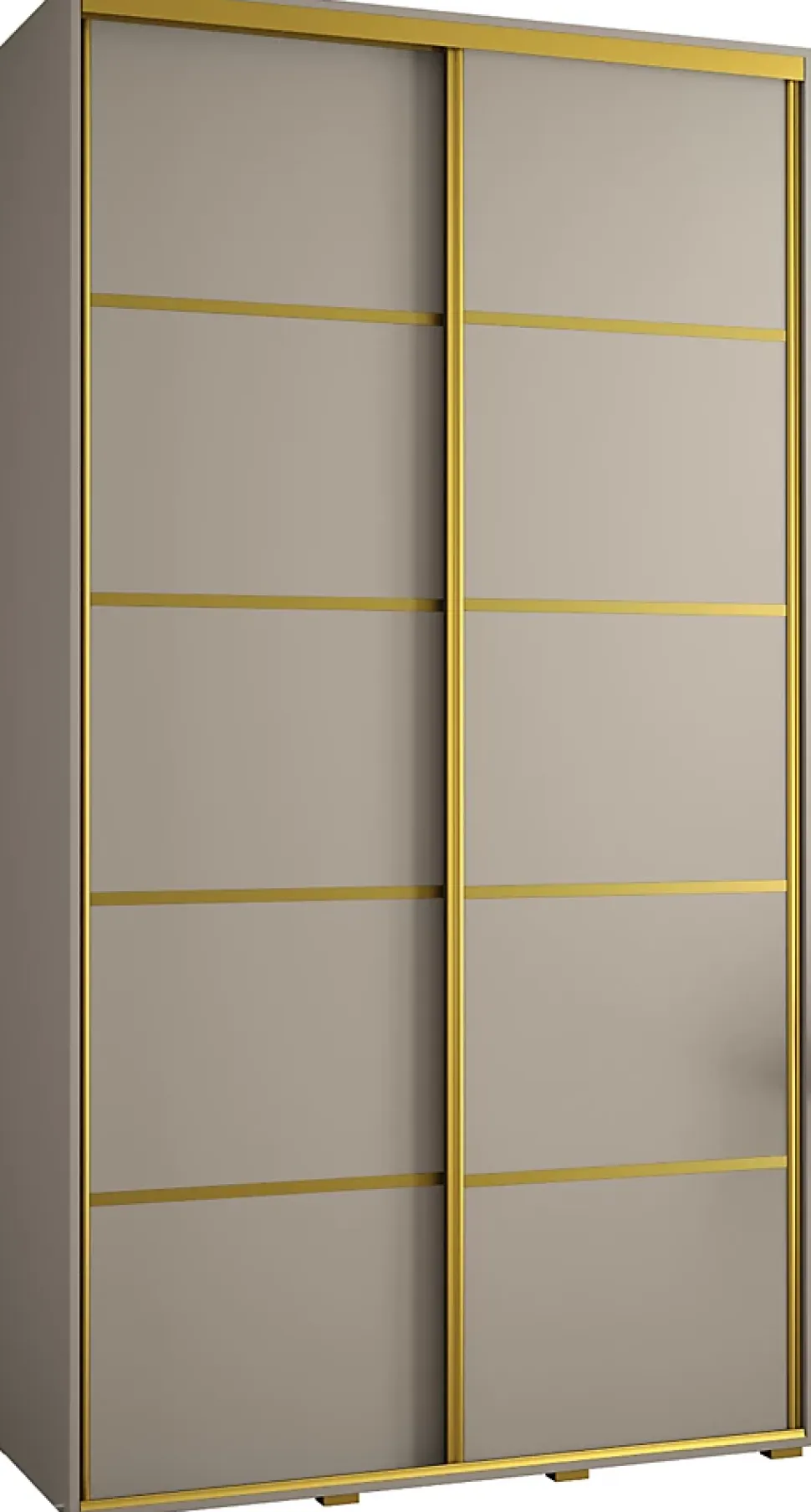 Armoire Dakota 4 a portes coulissantes 130/45/235,2 portes