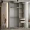 Armoire Dakota 2 a portes coulissantes 150/45/235,2 portes
