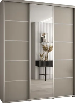 Armoire Dakota 5 a portes coulissantes 190/60/235,3 portes