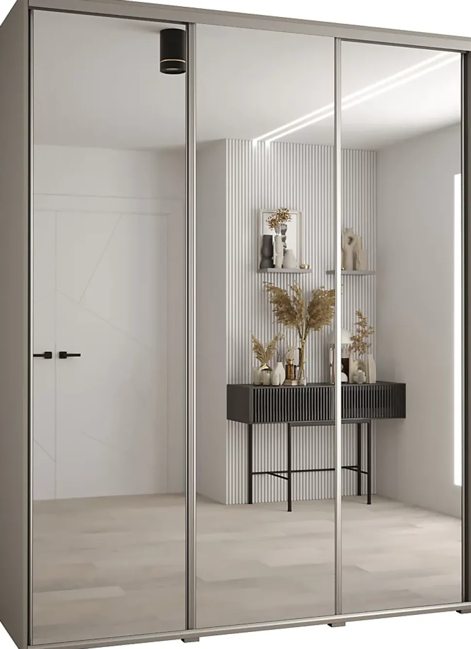 Armoire Dakota 2 a portes coulissantes 190/60/235,3 portes