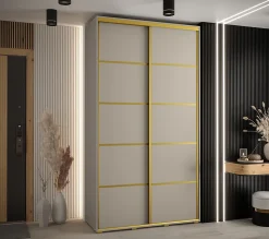 Armoire Dakota 4 a portes coulissantes 140/60/235,2 portes