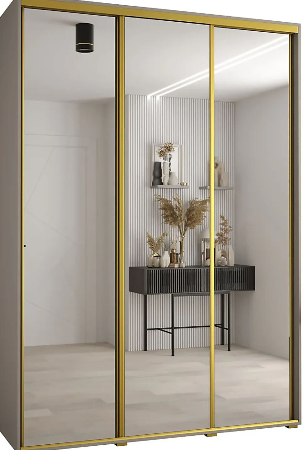 Armoire Dakota 2 a portes coulissantes 180/60/235,3 portes