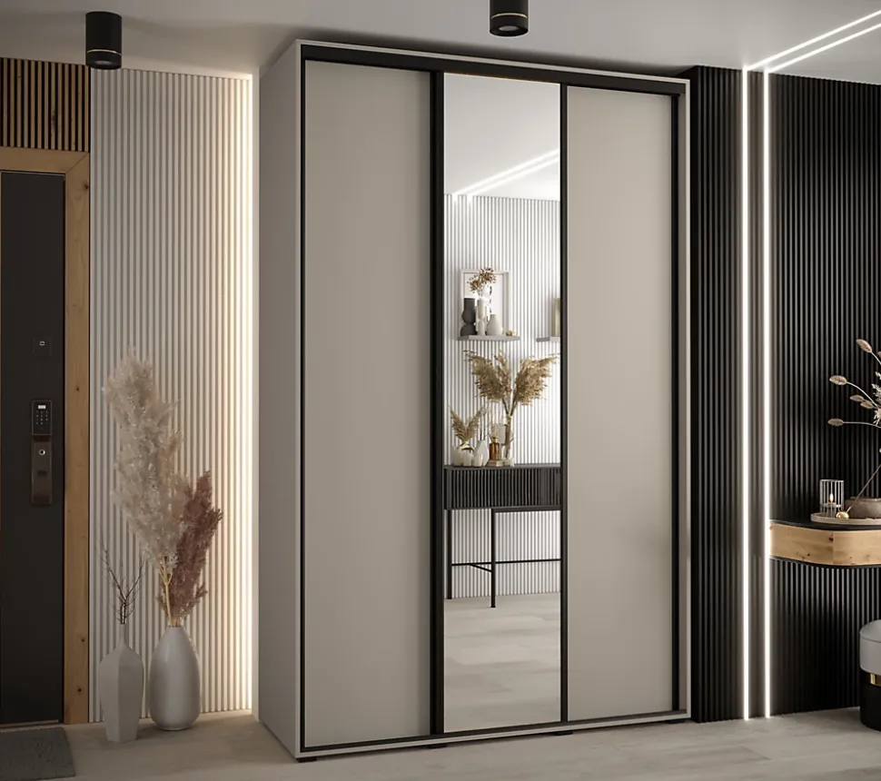 Armoire Dakota 3 a portes coulissantes 160/60/235,3 portes
