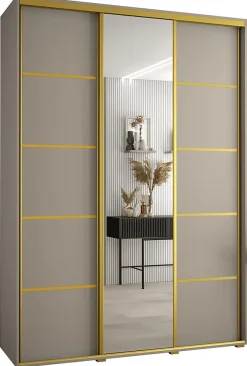 Armoire Dakota 5 a portes coulissantes 180/60/235,3 portes