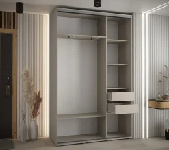 Armoire Dakota 1 a portes coulissantes 150/45/235,3 portes