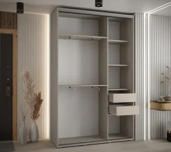 Armoire Dakota 1 a portes coulissantes 150/45/235,3 portes