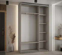 Armoire Dakota 5 a portes coulissantes 150/45/235,3 portes