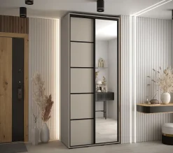 Armoire Dakota 5 a portes coulissantes 100/45/235,2 portes