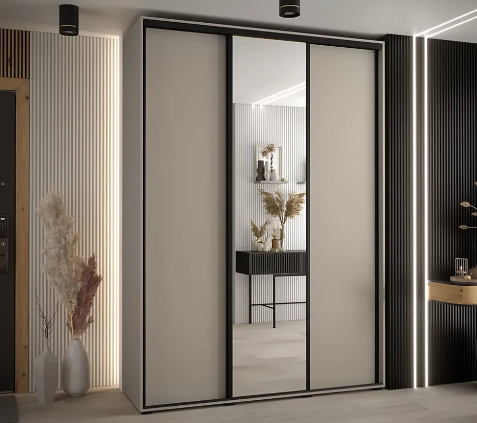 Armoire Dakota 3 a portes coulissantes 180/60/235,3 portes