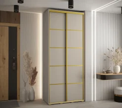 Armoire Dakota 4 a portes coulissantes 100/45/235,2 portes