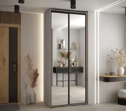 Armoire Dakota 2 a portes coulissantes 120/45/235,2 portes