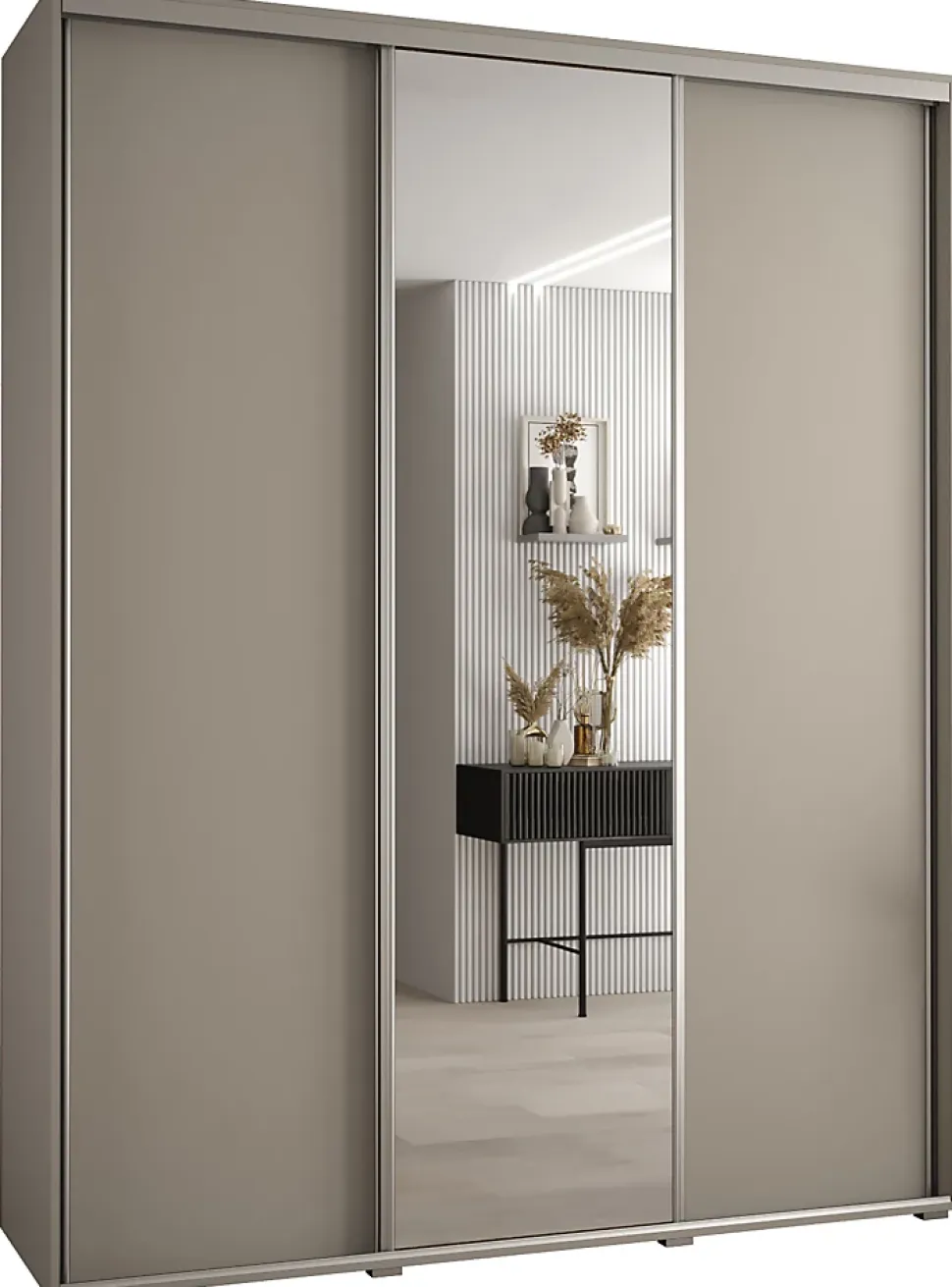 Armoire Dakota 3 a portes coulissantes 200/45/235,3 portes