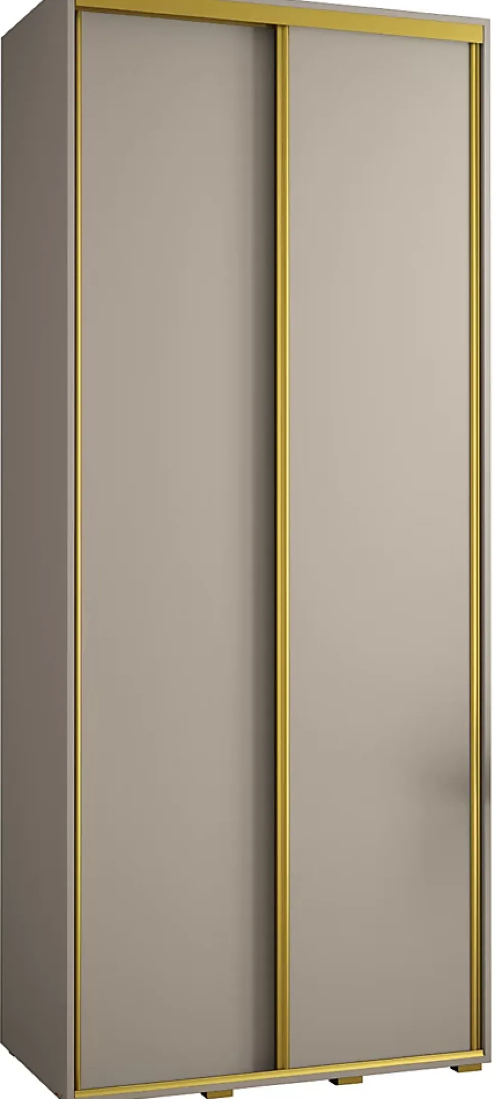 Armoire Dakota 1 a portes coulissantes 100/60/235,2 portes