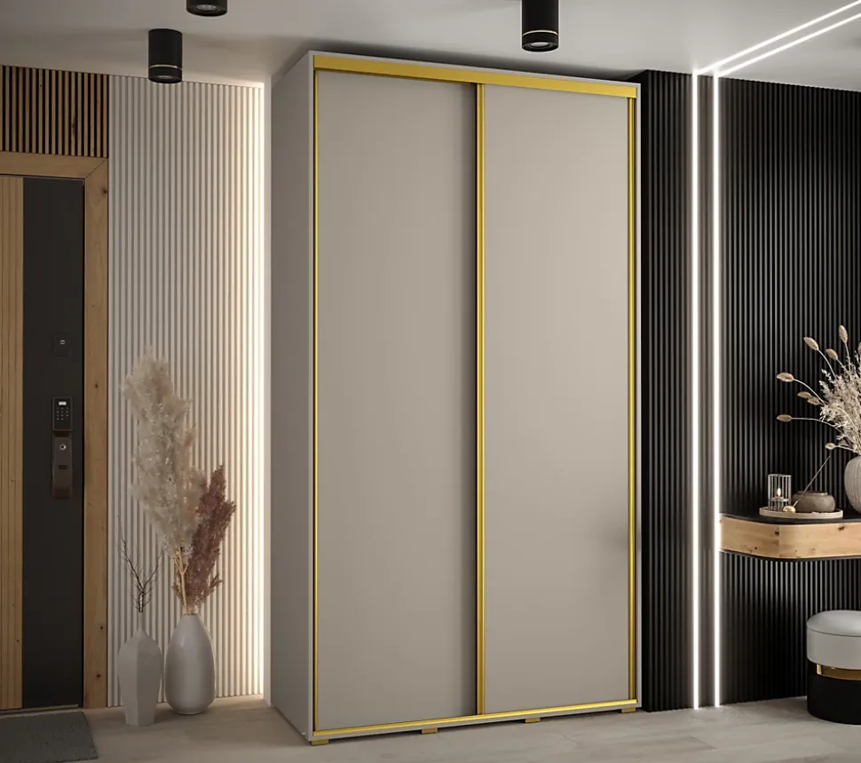 Armoire Dakota 1 a portes coulissantes 130/45/235,2 portes