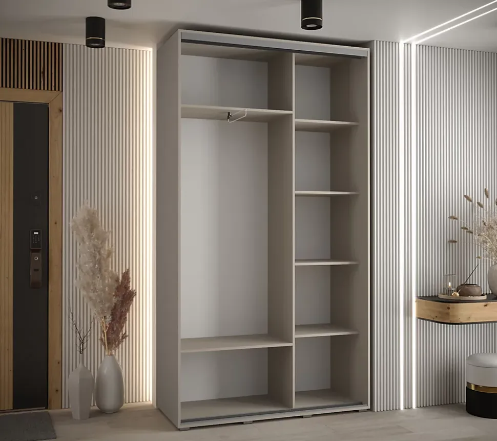 Armoire Dakota 1 a portes coulissantes 130/45/235,2 portes