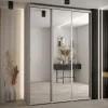 Armoire Dakota 2 a portes coulissantes 180/45/235,3 portes